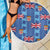 Fiji Masi Tapa Beach Blanket Coat Of Arms - Polynesian Pride