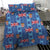 Fiji Masi Tapa Bedding Set Coat Of Arms - Polynesian Pride