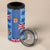 Fiji Masi Tapa 4 in 1 Can Cooler Tumbler Coat Of Arms - Polynesian Pride