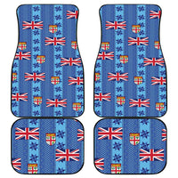 Fiji Masi Tapa Car Mats Coat Of Arms - Polynesian Pride
