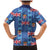 Fiji Masi Tapa Family Matching Mermaid Dress and Hawaiian Shirt Coat Of Arms - Polynesian Pride