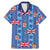 Fiji Masi Tapa Family Matching Mermaid Dress and Hawaiian Shirt Coat Of Arms - Polynesian Pride