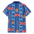 Fiji Masi Tapa Family Matching Off The Shoulder Long Sleeve Dress and Hawaiian Shirt Coat Of Arms - Polynesian Pride