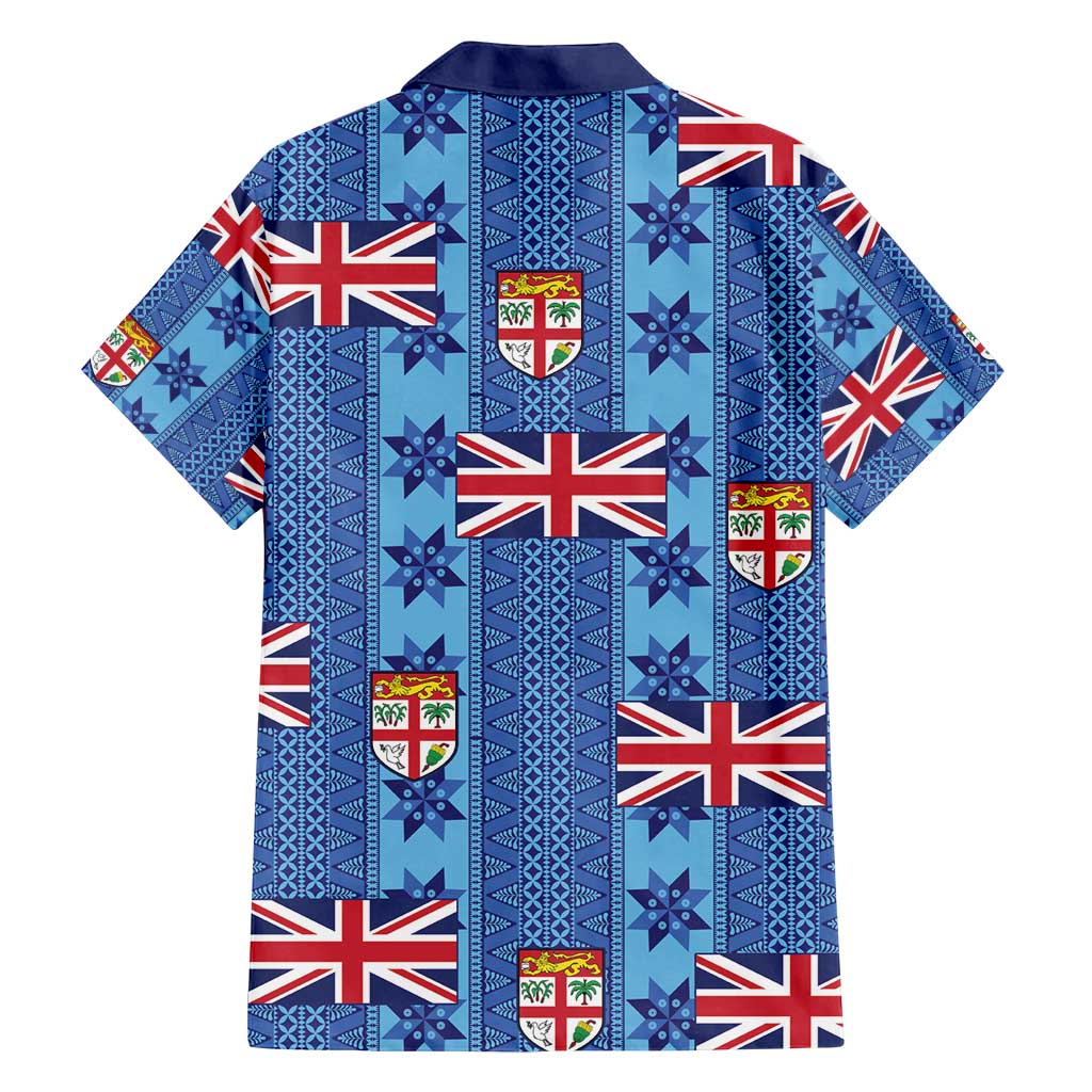 Fiji Masi Tapa Family Matching Puletasi and Hawaiian Shirt Coat Of Arms LT05 - Polynesian Pride