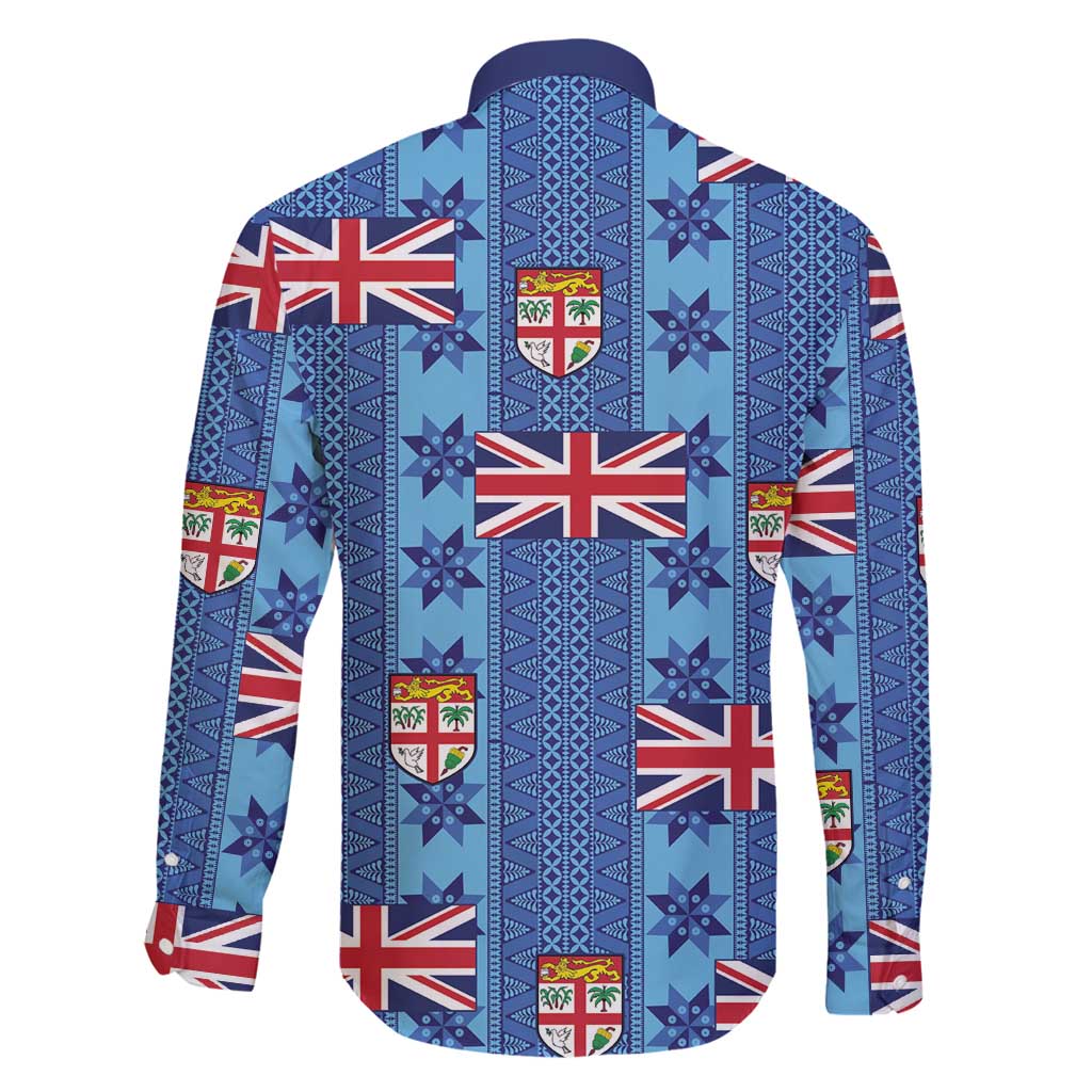 Fiji Masi Tapa Family Matching Puletasi and Hawaiian Shirt Coat Of Arms LT05 - Polynesian Pride