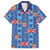 Fiji Masi Tapa Family Matching Summer Maxi Dress and Hawaiian Shirt Coat Of Arms - Polynesian Pride