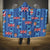 Fiji Masi Tapa Hooded Blanket Coat Of Arms - Polynesian Pride