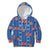 Fiji Masi Tapa Kid Hoodie Coat Of Arms - Polynesian Pride