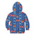 Fiji Masi Tapa Kid Hoodie Coat Of Arms - Polynesian Pride