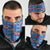 Fiji Masi Tapa Neck Gaiter Coat Of Arms - Polynesian Pride