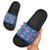 Fiji Masi Tapa Slide Sandals Coat Of Arms - Polynesian Pride