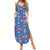 Fiji Masi Tapa Summer Maxi Dress Coat Of Arms - Polynesian Pride
