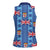 Fiji Masi Tapa Women Sleeveless Polo Shirt Coat Of Arms - Polynesian Pride