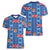 Fiji Masi Tapa Women V-Neck T-Shirt Coat Of Arms - Polynesian Pride