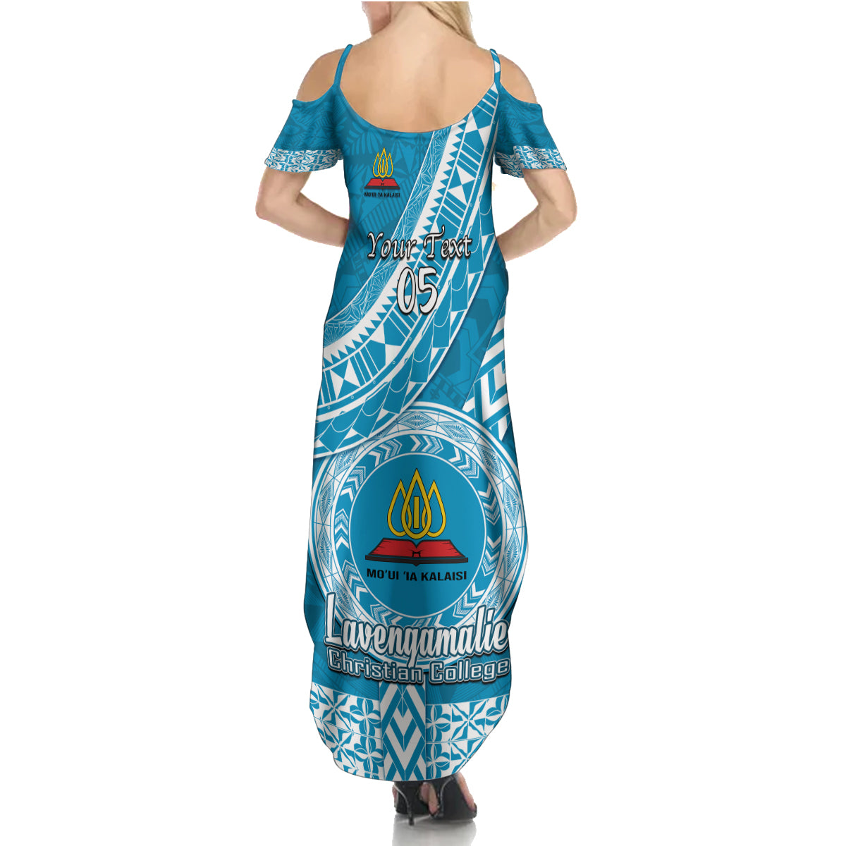 custom-lavengamalie-college-summer-maxi-dress-tongan-kupesi-pattern