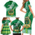 Custom Saineha High School Family Matching Short Sleeve Bodycon Dress and Hawaiian Shirt Tongan Kupesi Pattern LT05 - Polynesian Pride