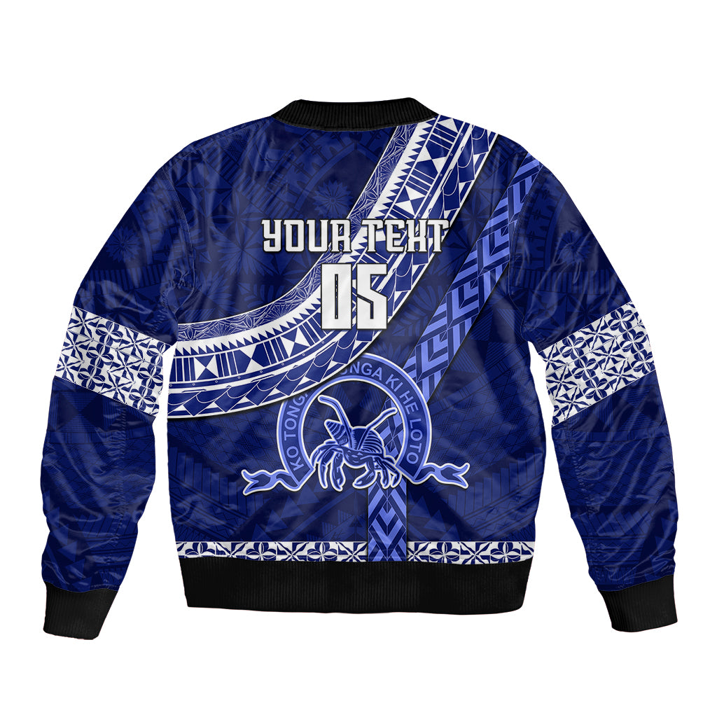 custom-queen-salote-college-sleeve-zip-bomber-jacket-tongan-kupesi-pattern