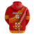 Custom Kolisi Tonga Hoodie Tongan Kupesi Pattern LT05 - Polynesian Pride