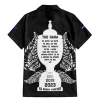 New Zealand Rugby Family Matching Mermaid Dress and Hawaiian Shirt The Haka With Champions Cup LT05 - Polynesian Pride