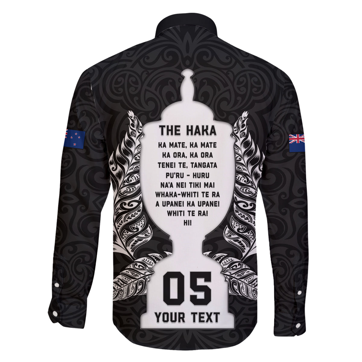 Custom New Zealand Rugby Family Matching Tank Maxi Dress and Hawaiian Shirt The Haka With Champions Cup LT05 - Polynesian Pride