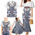 Hawaii Family Matching Mermaid Dress and Hawaiian Shirt Barkcloth Pattern Vintage Style LT05 - Polynesian Pride