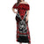 Aotearoa Mana Maori Off Shoulder Maxi Dress Toitu Te Tiriti