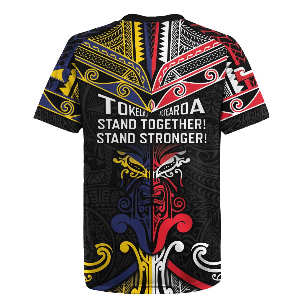 Tokelau And Aotearoa Rugby Jersey Together For Te Tiriti O Waitangi