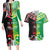 Cook Islands And Aotearoa Couples Matching Long Sleeve Bodycon Dress and Hawaiian Shirt Together For Te Tiriti O Waitangi