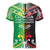 Cook Islands And Aotearoa Women V-Neck T-Shirt Together For Te Tiriti O Waitangi