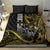 Hawaii Ikaika Warrior Helmet Bedding Set Gold Style