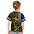 Hawaii Ikaika Warrior Helmet Kid T Shirt Gold Style