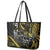 Hawaii Ikaika Warrior Helmet Leather Tote Bag Gold Style