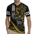 Hawaii Ikaika Warrior Helmet Rugby Jersey Gold Style