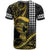 Hawaii Ikaika Warrior Helmet T Shirt Gold Style