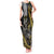 Hawaii Ikaika Warrior Helmet Tank Maxi Dress Gold Style