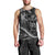 Hawaii Ikaika Warrior Helmet Men Tank Top Black Tribal Tattoo