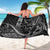 Hawaii Ikaika Warrior Helmet Sarong Black Tribal Tattoo