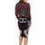 Aotearoa Long Sleeve Bodycon Dress Proud To Be Maori