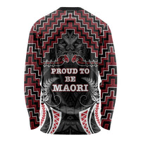 Aotearoa Long Sleeve Shirt Proud To Be Maori