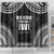 Aotearoa Toitu Te Tiriti Shower Curtain No Kiwi Without Iwi