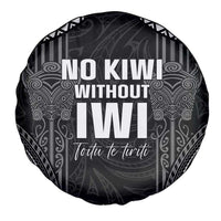 Aotearoa Toitu Te Tiriti Spare Tire Cover No Kiwi Without Iwi