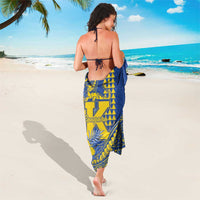 Hawaii Kaiser High School Sarong Tribal Tattoo With Hibiscus Flowers