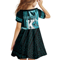 Personalised Hawaii Kapolei High School Family Matching Tank Maxi Dress and Hawaiian Shirt Tribal Tattoo With Hibiscus Flowers LT05 - Polynesian Pride