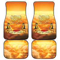 New Zealand And Australia ANZAC Day Car Mats Sinai Palestine Campaign Lest We Forget