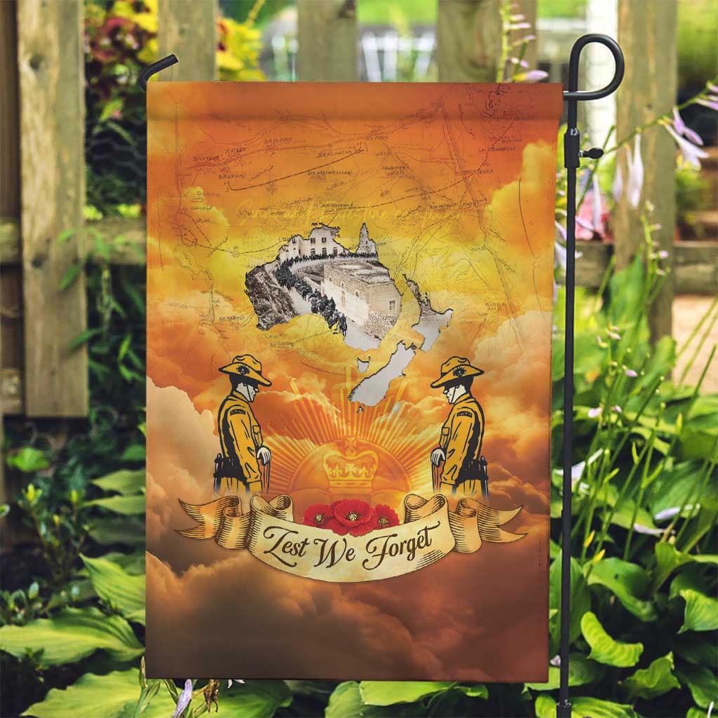 New Zealand And Australia ANZAC Day Garden Flag Sinai Palestine Campaign Lest We Forget