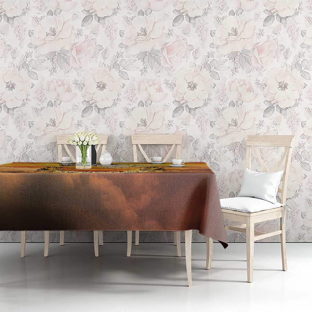 New Zealand And Australia ANZAC Day Tablecloth Sinai Palestine Campaign Lest We Forget