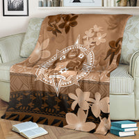 Tonga Emancipation Day Blanket Tongan Kupesi Ngatu Pattern Vintage Style