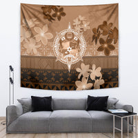 Tonga Emancipation Day Tapestry Tongan Kupesi Ngatu Pattern Vintage Style