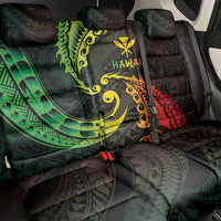 AAPI Heritage Month Back Car Seat Cover Kanaka Maoli Polynesian Tribal Wave