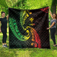 AAPI Heritage Month Quilt Kanaka Maoli Polynesian Tribal Wave